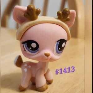 Littlest Pet Shop Pink Deer #1413